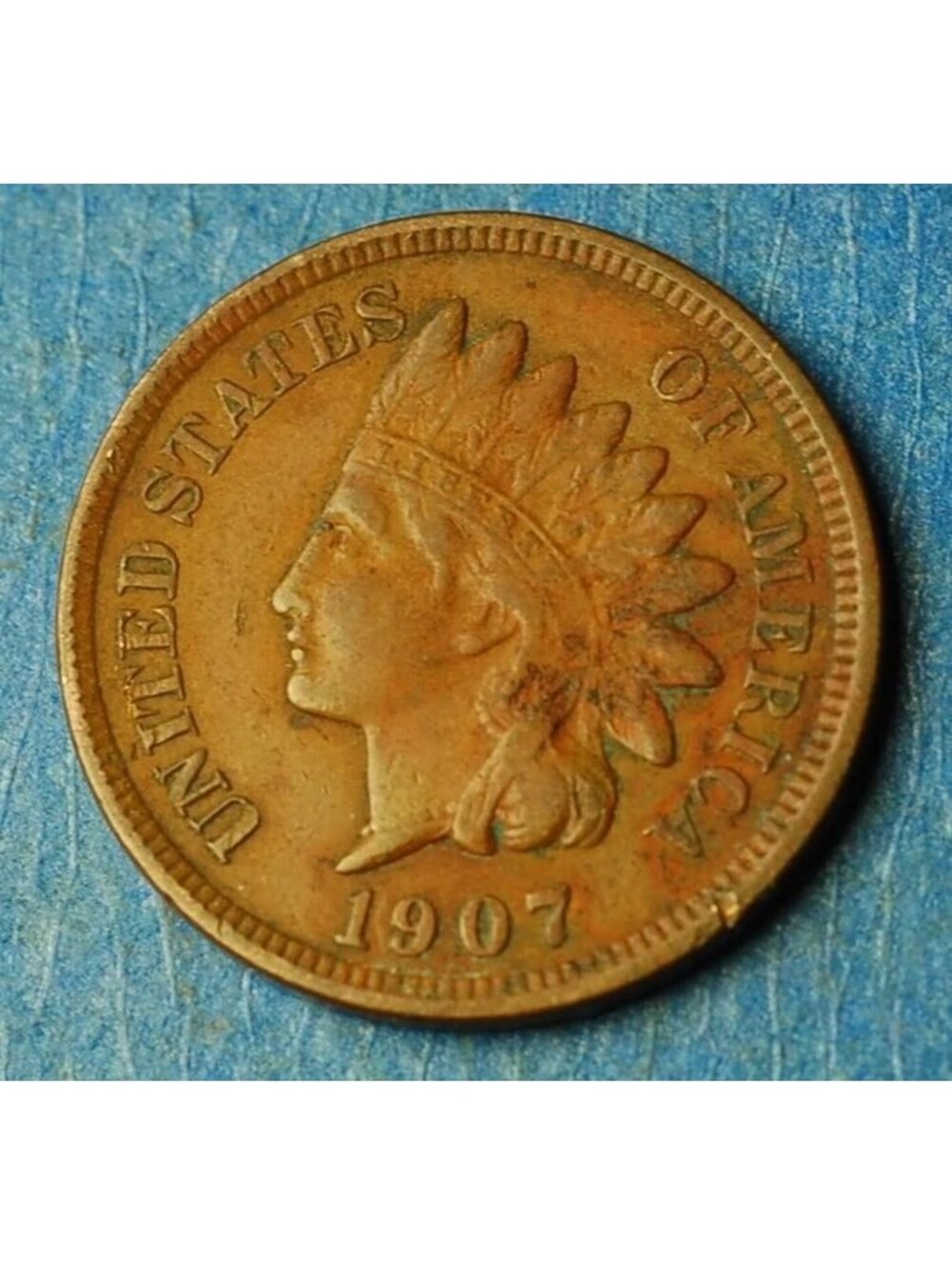 W1889 1907 Indian Head Cent Penny 1c - Check Out Our Store FULL LIBERTY!!